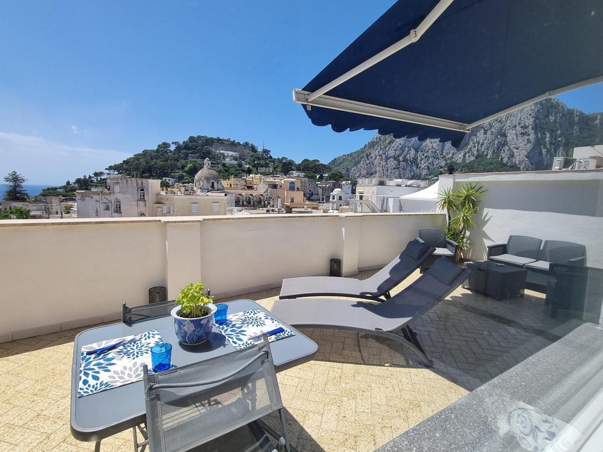 Romy Blu Apartment Capri Bagian luar foto
